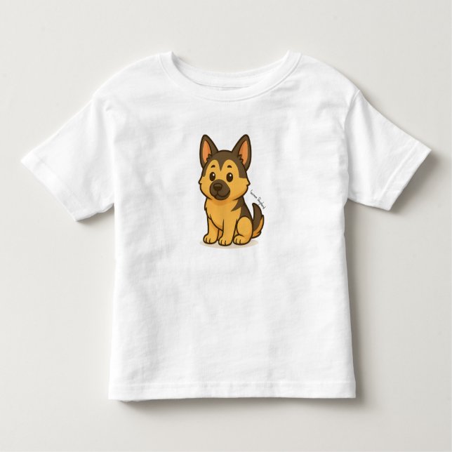 Camiseta Infantil German Shepherd (Frente)