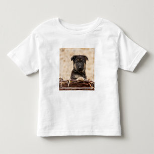 Camiseta Infantil German shepherd Em Cesta
