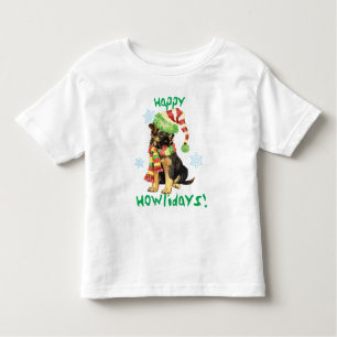 Camiseta Infantil German shepherd feliz de Howliday