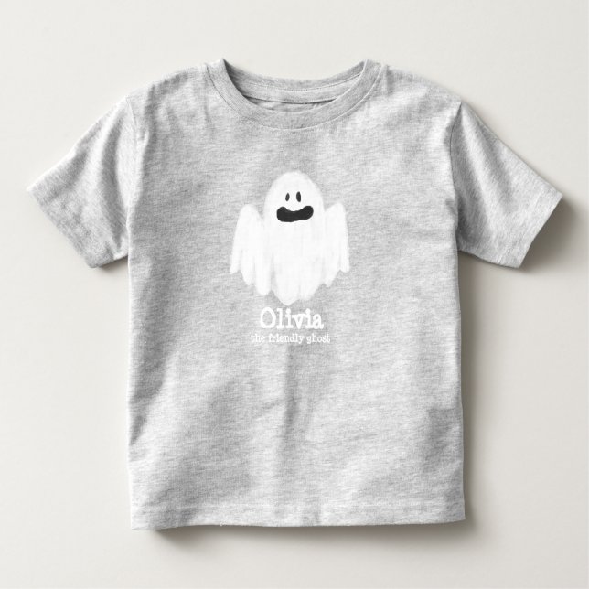Camiseta Infantil Ghost Kids T-Shirt Spookie Halloween (Frente)