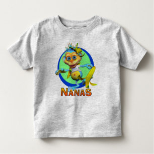 Camiseta Infantil GiggleBellies Nanas o macaco