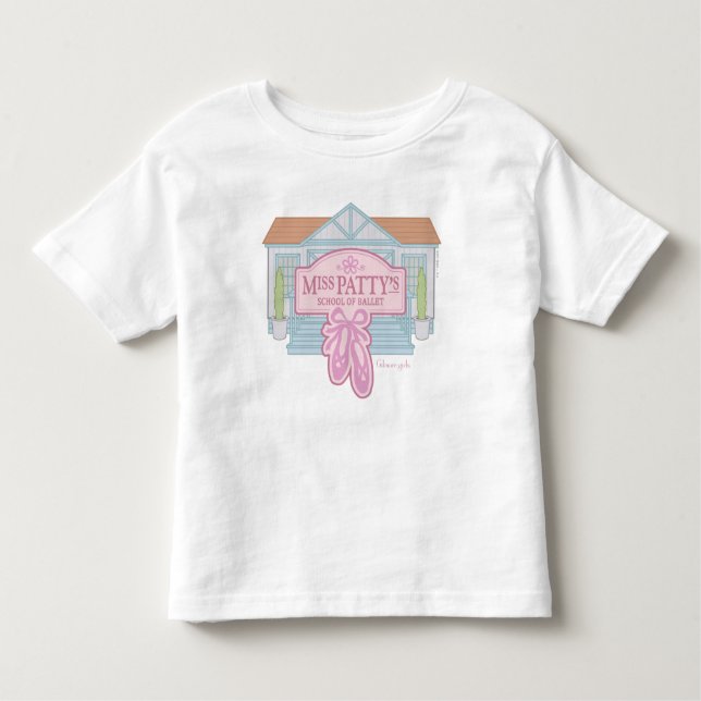 Camiseta Infantil Gilmore Girls | Escola de Ballet da Miss Patty (Frente)