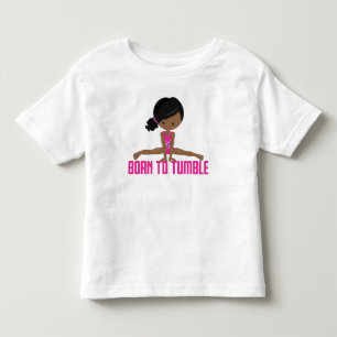 Camiseta Infantil Ginastas - Afro-americanos