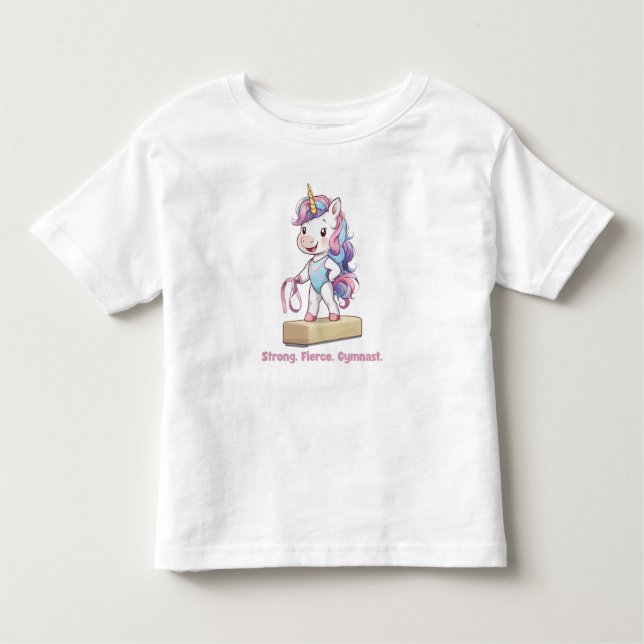 Camiseta Infantil Ginástica Toddler Girl Tee (Frente)