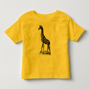 Camiseta Infantil Girafa
