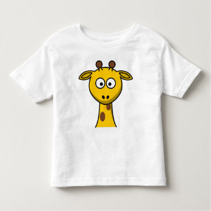 Camiseta Infantil Girafa bonito