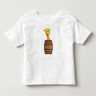 Camiseta Infantil Girafa com Barrel