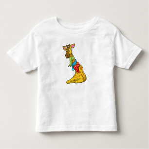 Camiseta Infantil Girafa com Scarf