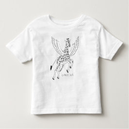Camiseta Infantil Giraffe + pegasus = Giraffsus