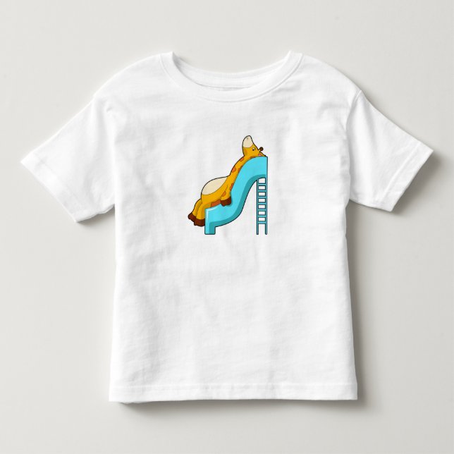 Camiseta Infantil Giraffe Slide (Frente)