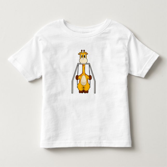Camiseta Infantil Giraffe Swing (Frente)