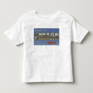 Camiseta Infantil Girard, letra ScenesGirard de OhioLarge, OH