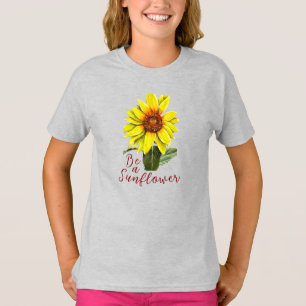 Camiseta Infantil Girassol