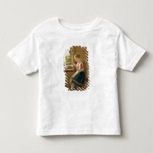 Camiseta Infantil Girl Peeling Berries, 1880