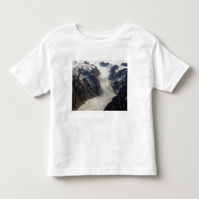 Camiseta Infantil Glaciar Sondrestrom na Groenlândia (Frente)