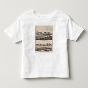 Camiseta Infantil Glenhaven e vista agradável, Kansas