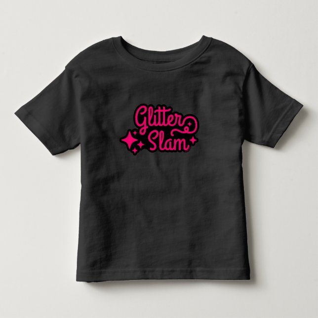 Camiseta Infantil Glitter Slam (Frente)