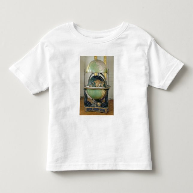 Camiseta Infantil Globo terrestre e celestial (Frente)