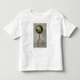 Camiseta Infantil Globo terrestre, feito em Nuremberg em 1492