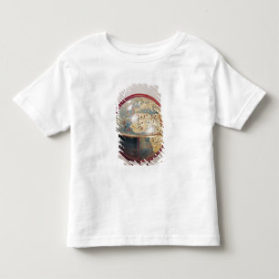 Camiseta Infantil Globo terrestre, mostrando o Oceano Índico