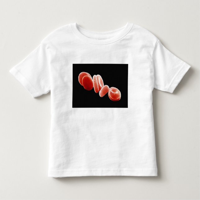 Camiseta Infantil Glóbulos vermelhos (Frente)