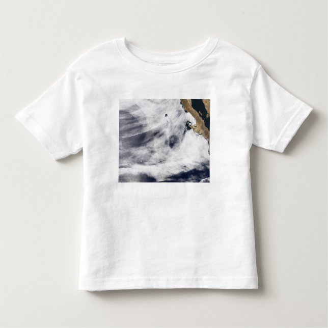 Camiseta Infantil Glória sobre o Oceano Pacífico (Frente)