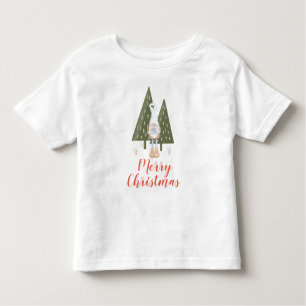 Camiseta Infantil Gnomo Bluebird, Feliz Natal