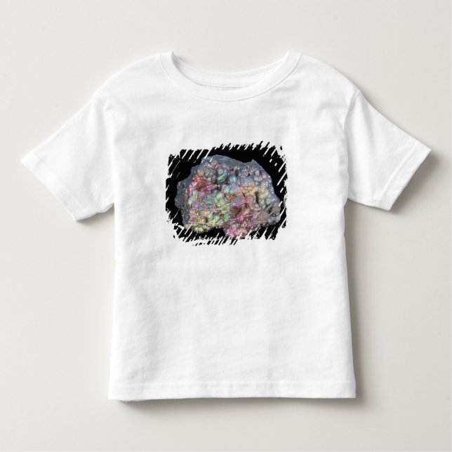 Camiseta Infantil Goethite que mostra o Iridescence (Frente)