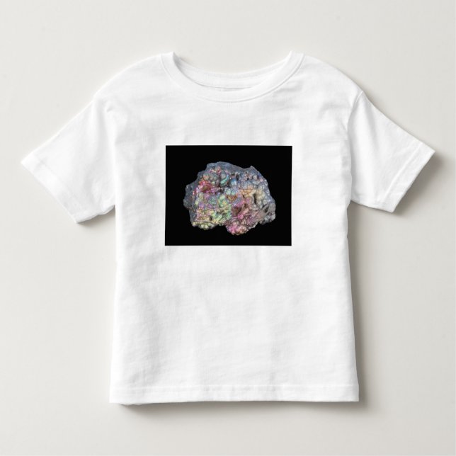 Camiseta Infantil Goethite que mostra o Iridescence (Frente)