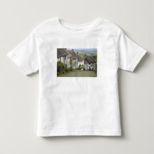Camiseta Infantil Gold Hill, Shaftesbury, Dorset, Inglaterra, Unido