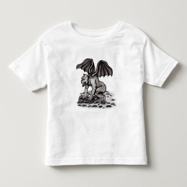 Camiseta Infantil Golem Gargoyle (Frente)