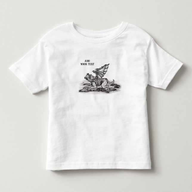 Camiseta Infantil Golem Gargoyle (Frente)