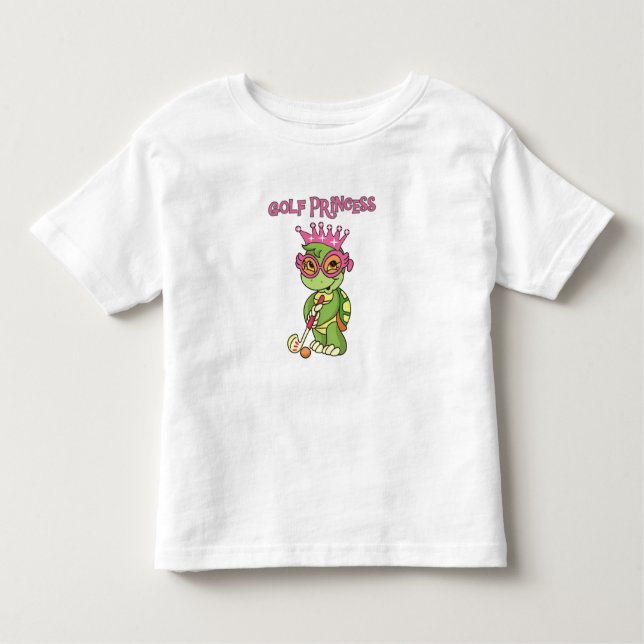 Camiseta Infantil Golf Princess (Frente)