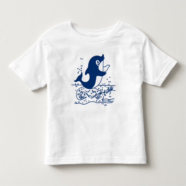 Camiseta Infantil Golfinho (Frente)