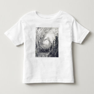 Camiseta Infantil Golfinho do tufão no mar filipino