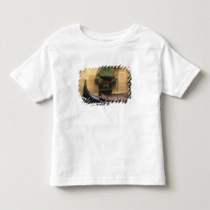 Camiseta Infantil Gôndola e Restaurante, Veneza, Veneto, Itália