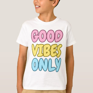 Camiseta Infantil Good Vibes Only