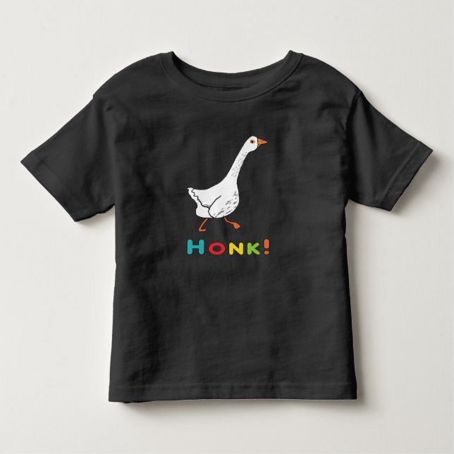 Camiseta Infantil Goose Honk (Frente)