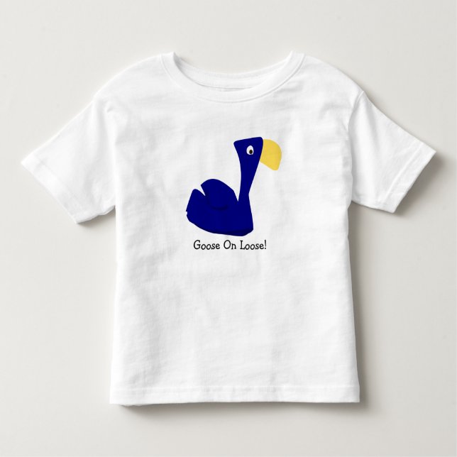 Camiseta Infantil Goose On Loose (Frente)