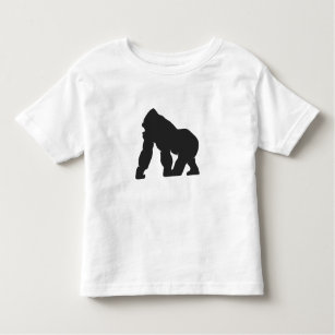 Camiseta Infantil Gorilla silhouette