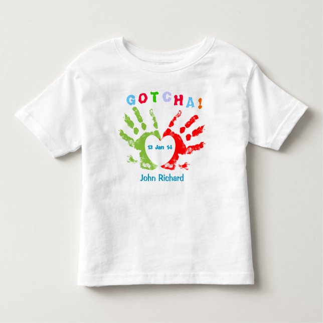 Camiseta Infantil Gotcha dia (Frente)