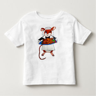 CAMISETA INFANTIL GRAÇAS AO MOUSE PILGRIM