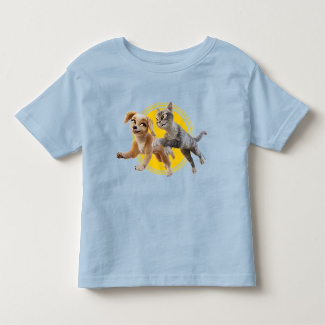 Camiseta Infantil Gracie & Pedro Unleash (Frente)