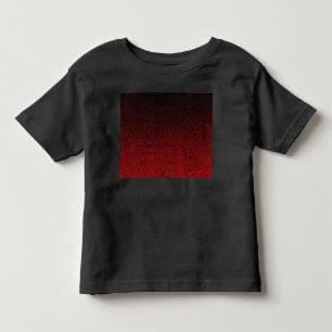 Camiseta Infantil Gradação da Brilhante Vermelha e Preta