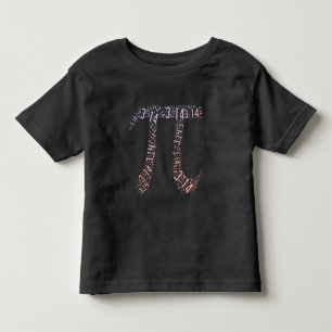 Camiseta Infantil Gradient Pi - Símbolo Digitais Matemáticos   Feliz
