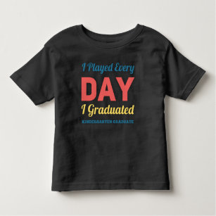 Camiseta Infantil Graduação do Formando do jardim de infância Crianç