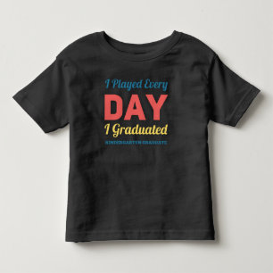 Camiseta Infantil Graduação no jardim de infância