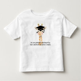 Camiseta Infantil Graduando t-Shirt Giraffe Jersey