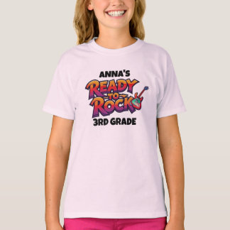 Camiseta Infantil Gráfica Personalizada - Volta às