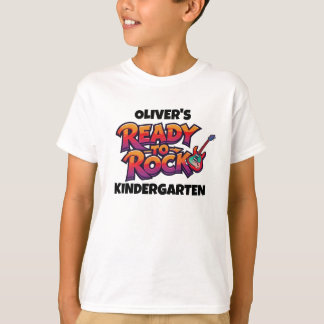 Camiseta Infantil Gráfica Personalizada - Volta às